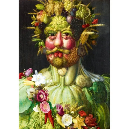 bluebird Arcimboldo - Rudolf II of Habsburg as Vertumnus, 1590 Puzzel 1000 stukjes