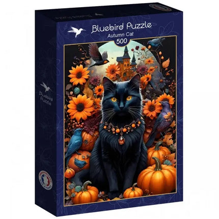 bluebird Autumn Cat Puzzel 1000 stukjes