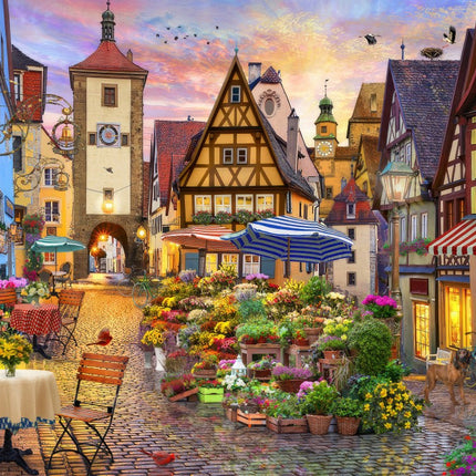 bluebird Bavarian Town Puzzel 1000 stukjes
