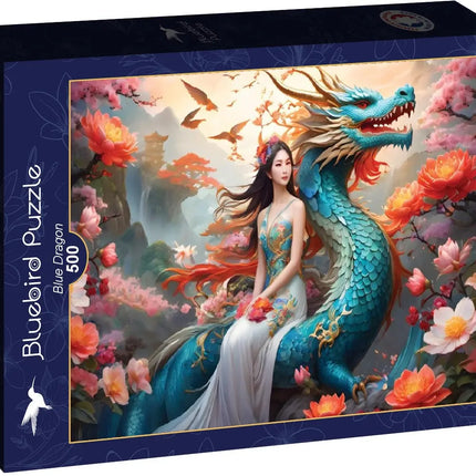 bluebird Blue Dragon Puzzel 500 stukjes