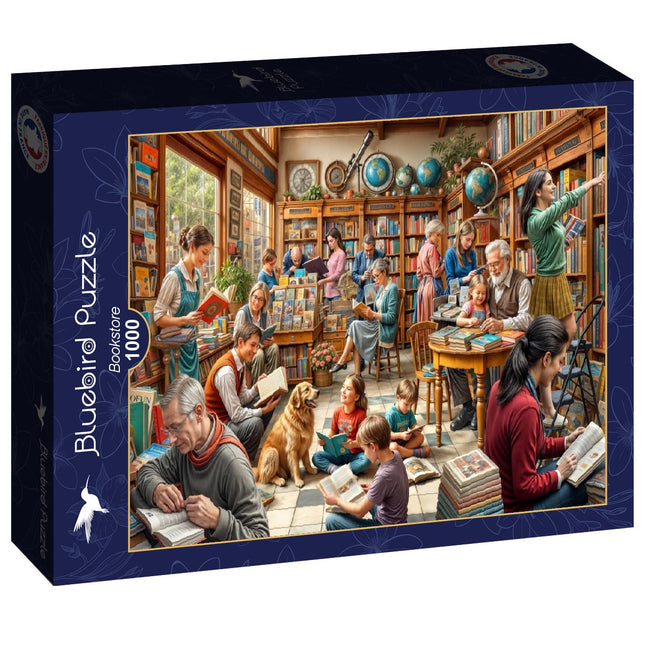 bluebird Bookstore Puzzel 1000 stukjes