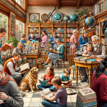 bluebird Bookstore Puzzel 2000 stukjes