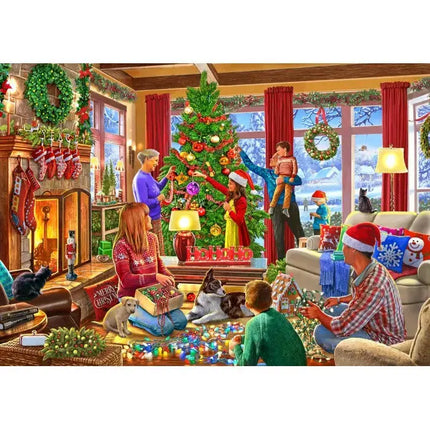 bluebird Christmas Decorating Puzzel 2000 stukjes