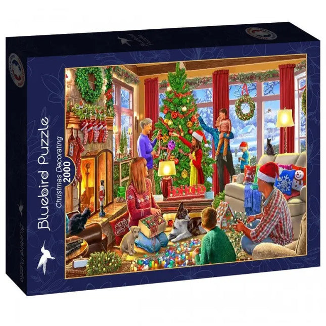 bluebird Christmas Decorating Puzzel 2000 stukjes