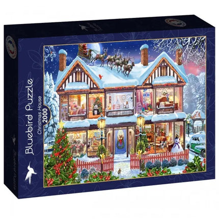 bluebird Christmas House Puzzel 2000 stukjes
