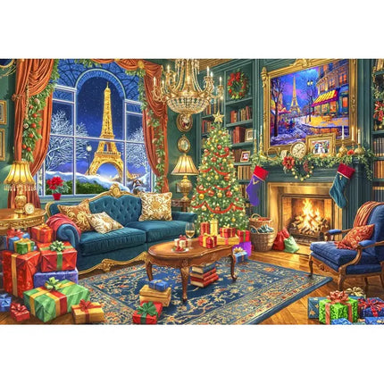 bluebird Christmas in Paris Puzzel 2000 stukjes