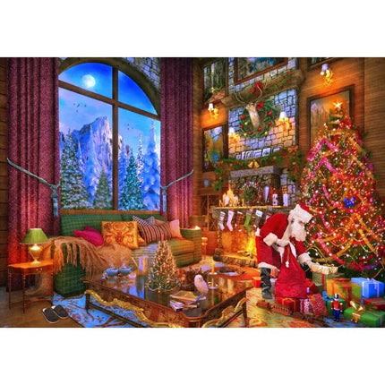 bluebird Christmas Lodge Puzzel 2000 stukjes