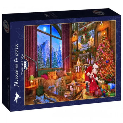 bluebird Christmas Lodge Puzzel 2000 stukjes