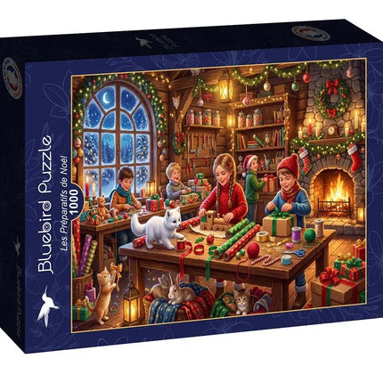 bluebird Christmas Preparations Puzzel 1000 Stukjes