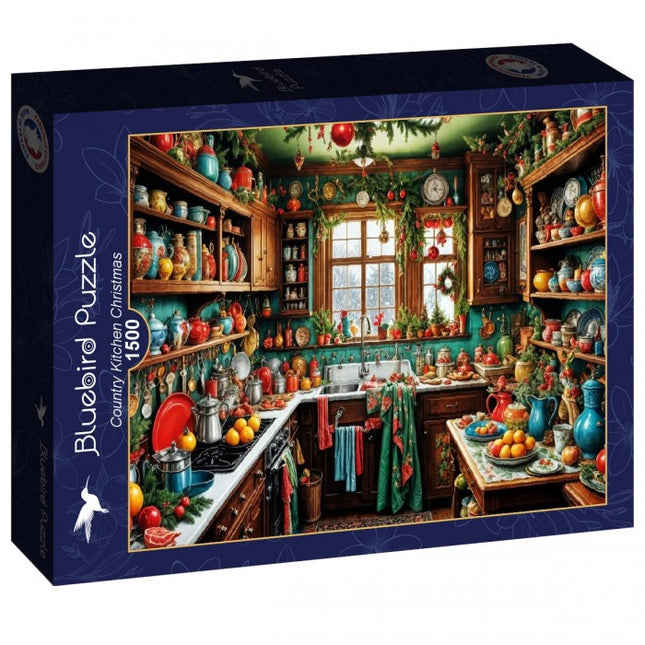 bluebird Country Kitchen Christmas Puzzel 1500 stukjes
