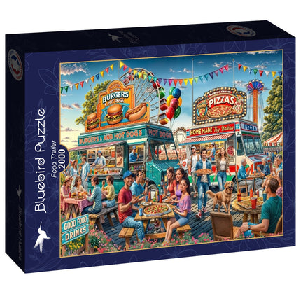 bluebird Food Truck Puzzel 2000 stukjes