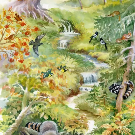 bluebird Forest Animals Puzzel 1000 stukjes