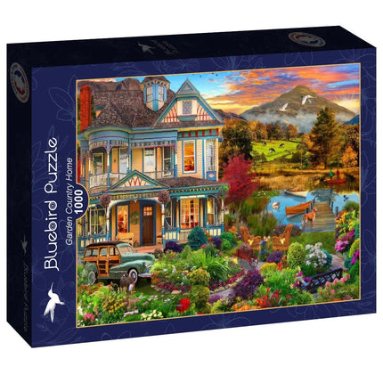 bluebird Garden Country Home Puzzel 1000 Stukjes