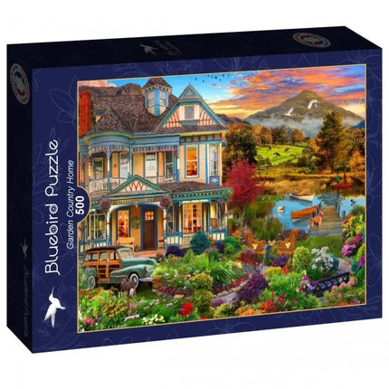 bluebird Garden Country Home Puzzel 500 Stukjes
