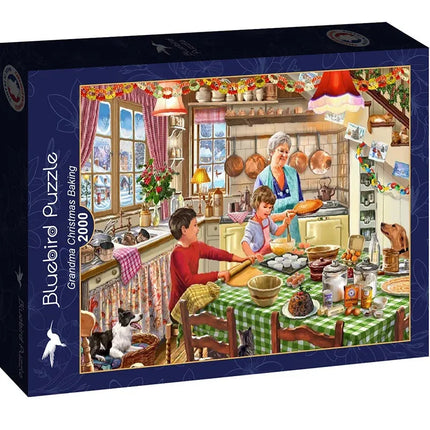 bluebird Grandma Christmas Baking Puzzel 2000 stukjes