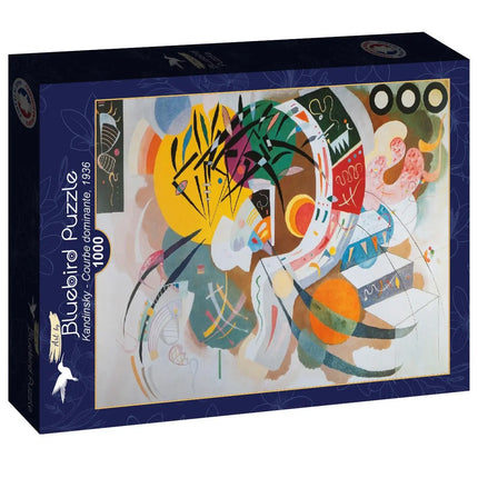 bluebird Kandinsky - Courbe Dominante Puzzel 1000 Stukjes