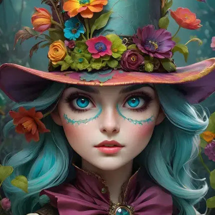 bluebird Lady with a Hat Puzzel 1000 Stukjes