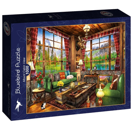 bluebird Mount Cabin View Puzzel 1000 stukjes