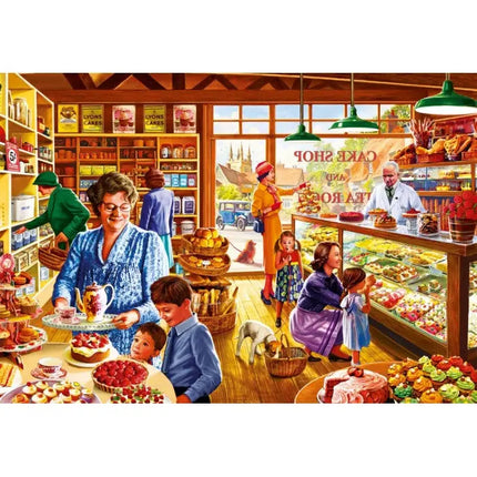 bluebird Nostalgic Cake shop Puzzel 1000 Stukjes