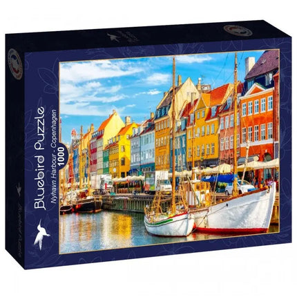 bluebird Nyhavn Harbour - Copenhagen Puzzel 1000 Stukjes