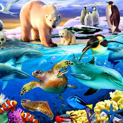 bluebird Oceans of Life Puzzel 1000 stukjes