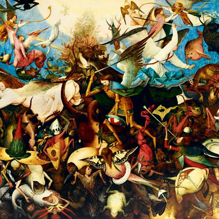 bluebird Pieter Bruegel the Elder - The Fall of the Rebel Angels, 1562 Puzzel 1000 Stukjes