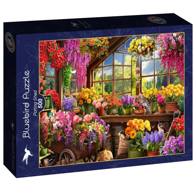 bluebird Potting Shed Puzzel 500 stukjes