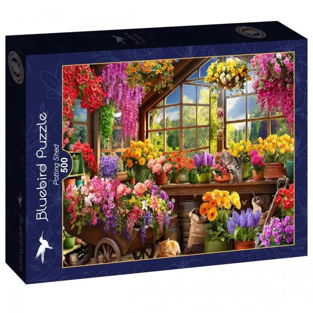 bluebird Potting Shed Puzzel 500 stukjes