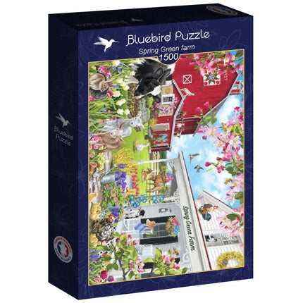 bluebird Spring Green Farm Puzzel 1500 Stukjes