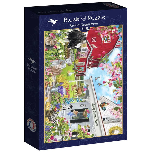 bluebird Spring Green Farm Puzzel 1500 Stukjes