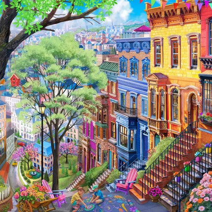 bluebird Spring Hill Puzzel 500 stukjes