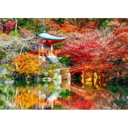 bluebird Temple Daigo-ji en Automne, Kyoto Puzzel 500 Stukjes