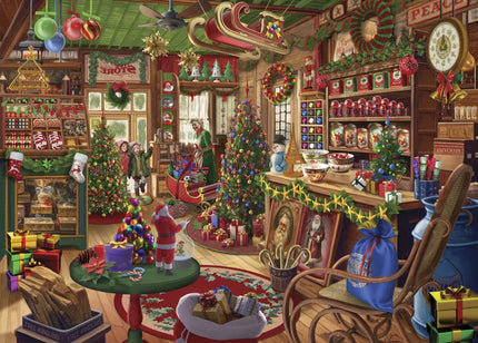 bluebird The Christmas Shop Puzzel 1500 Stukjes