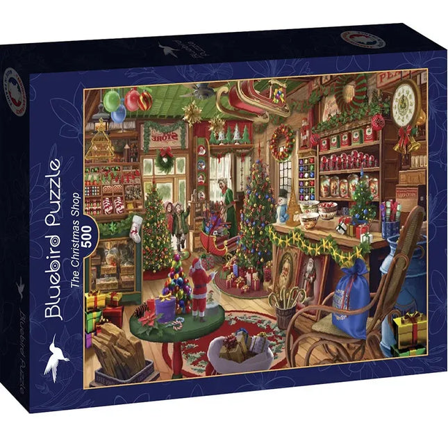 bluebird The Christmas Shop Puzzel 500 stukjes