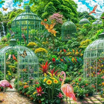 bluebird The Garden Greenhouses Puzzel 1500 Stukjes