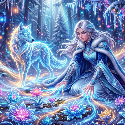 bluebird The Kingdom of Snow Flowers Puzzel 1000 Stukjes