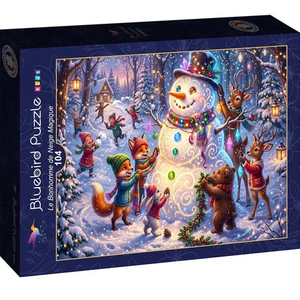 bluebird The Magic Snowman Puzzel 104 stukjes