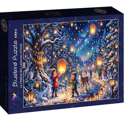 bluebird The Winter Lantern Festival Puzzel 300 stukjes