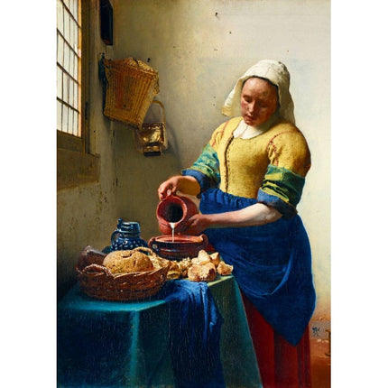 bluebird Vermeer- The Milkmaid Puzzel 1000 stukjes