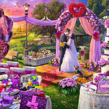 bluebird Wedding Day Puzzel 1000 Stukjes
