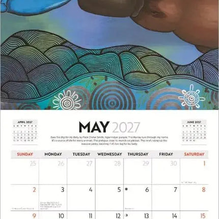 Browntrout Aboriginal Art Kalender 2027