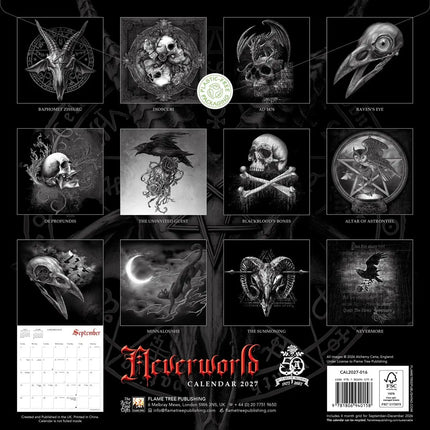 Browntrout Alchemy Neverworld Kalender 2027