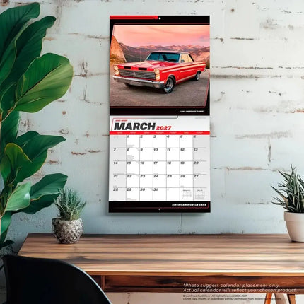 Browntrout American Muscle Cars Kalender 2027