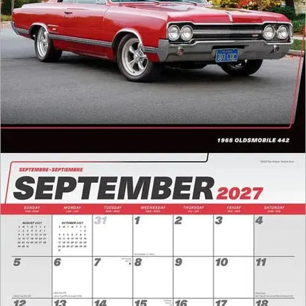 Browntrout American Muscle Cars Kalender 2027