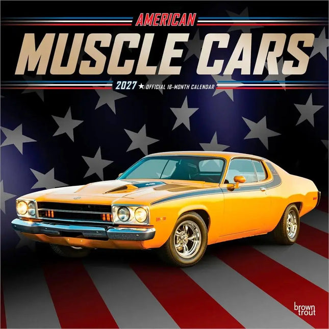 Browntrout American Muscle Cars Kalender 2027