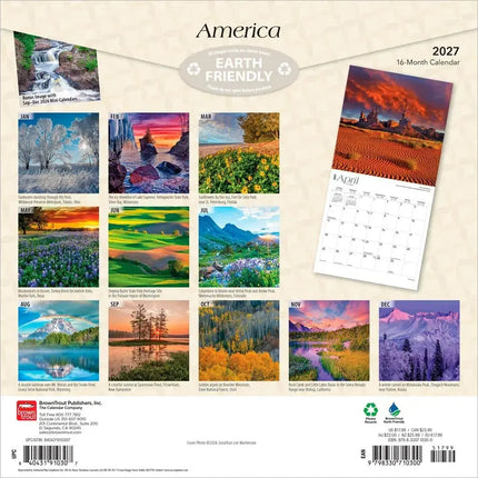 Browntrout Amerika Kalender 2027