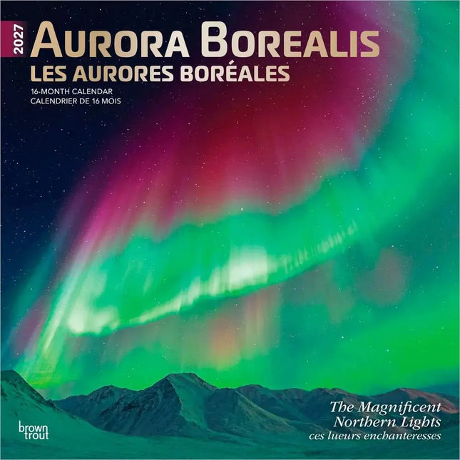 Browntrout Aurora Borealis Kalender 2027