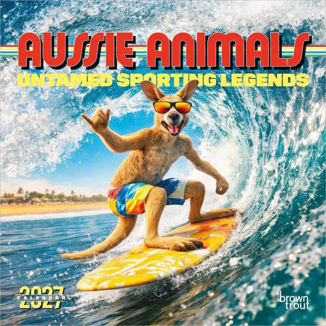 Browntrout Aussie Animals Kalender 2027