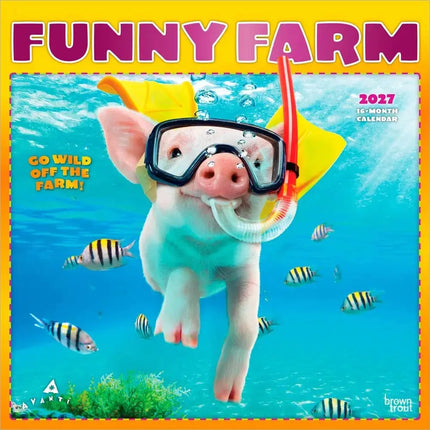 Browntrout Avanti Funny Farm Kalender 2027