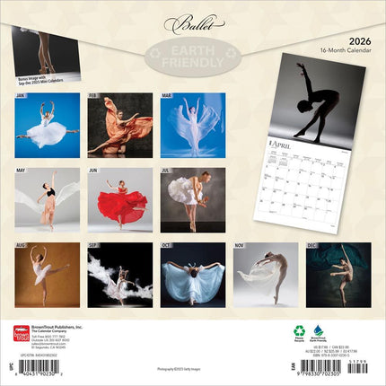 Browntrout Ballet Kalender 2027